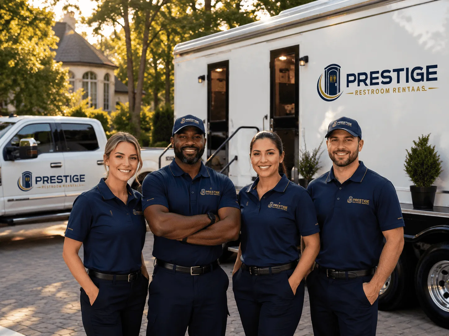 Trusted Luxury Portable Restrooms company in Tekonsha, MI